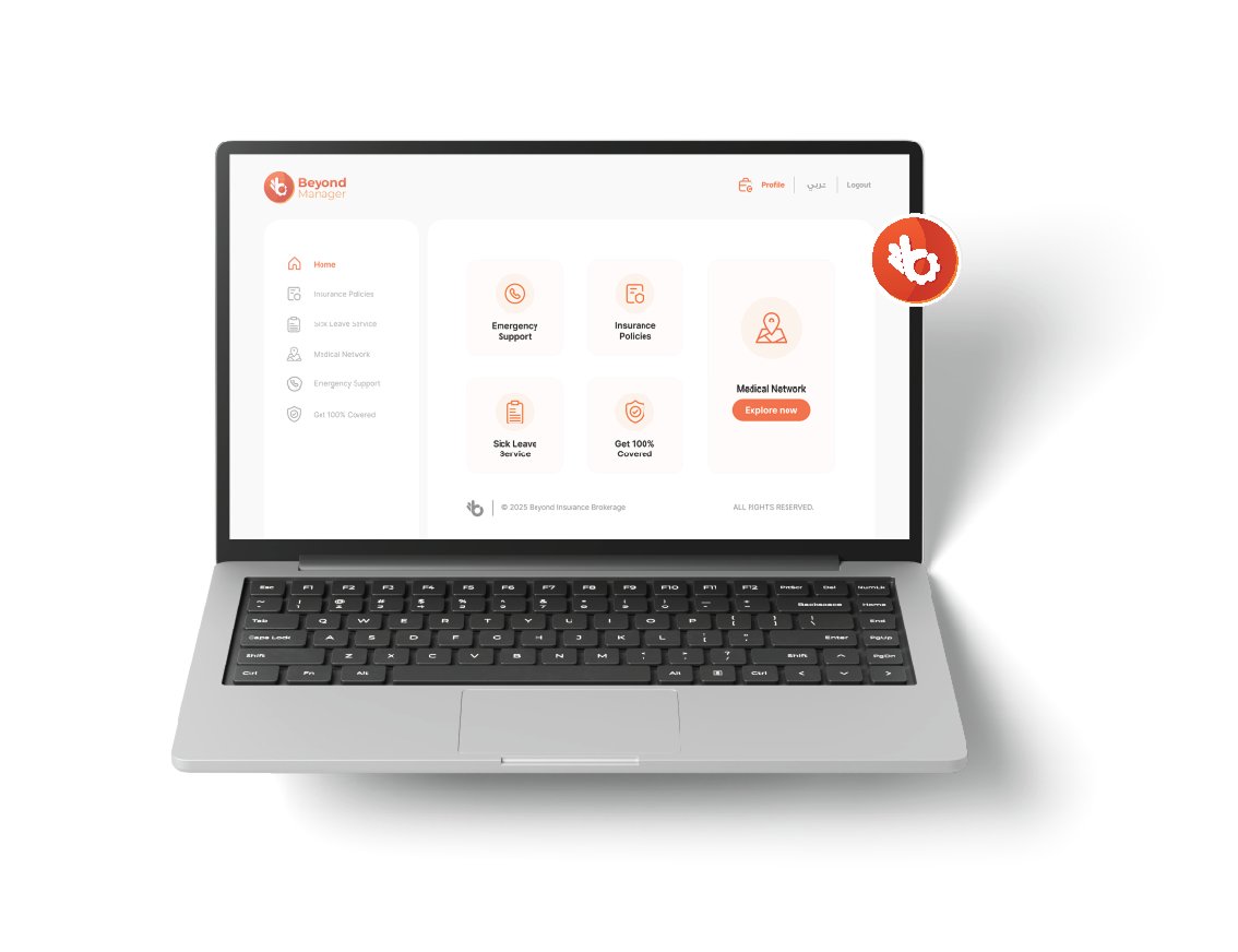 Beyond Manager Laptop